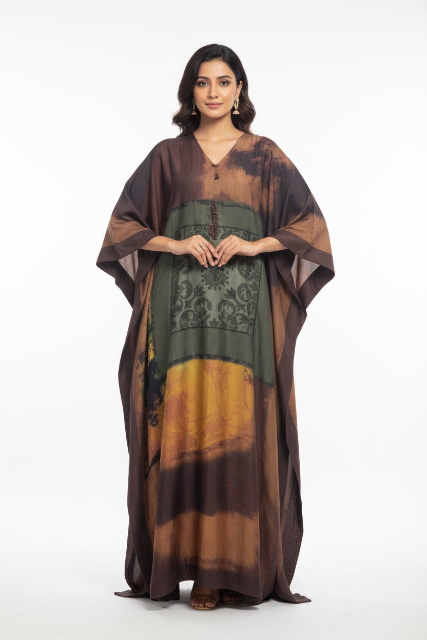 New trendy kaftan satin specially for summer