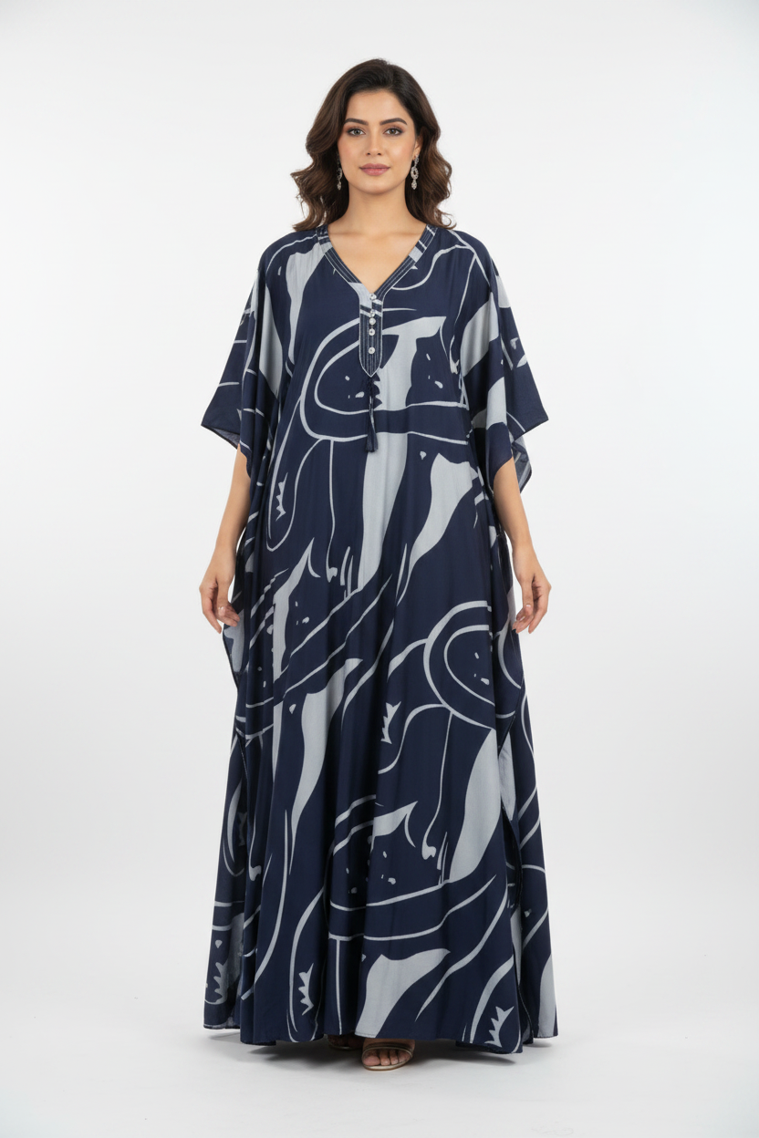 New trendy kaftan satin specially for summer