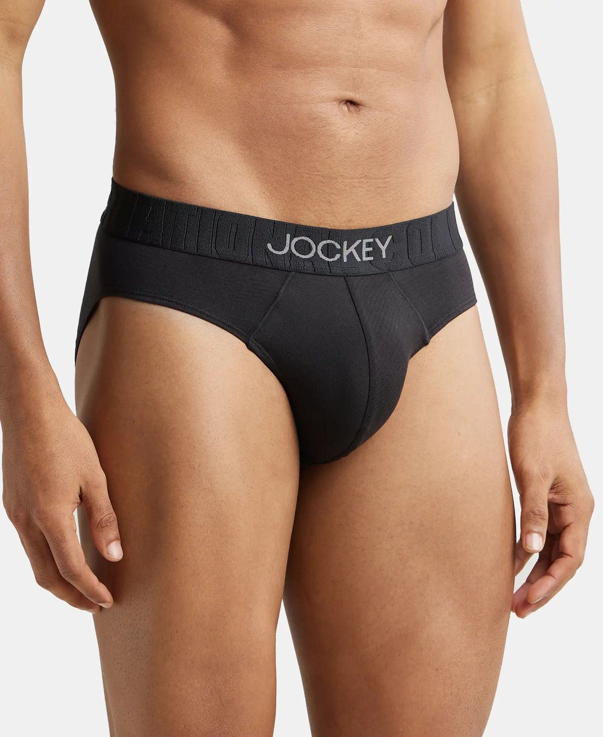 Super Combed Cotton Solid Brief with Ultrasoft Concealed Waistband - Deep Forest