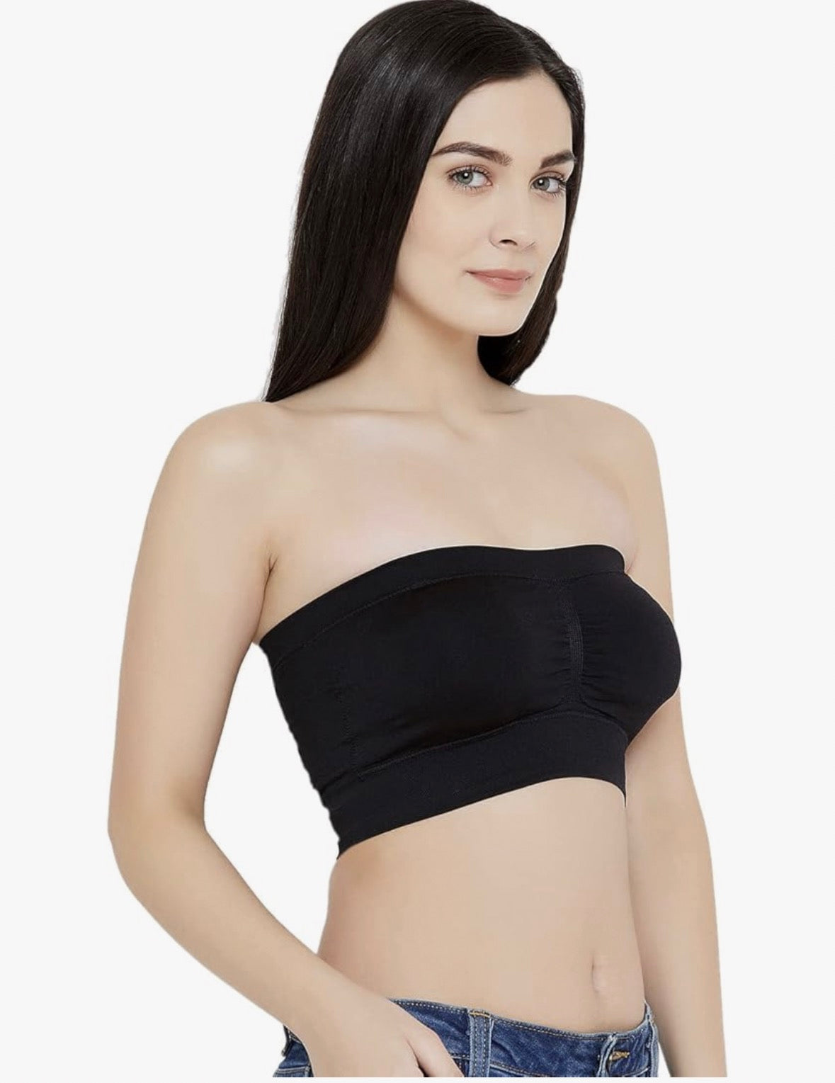 Premium High-Grip Seamless Tube Bra for Teenagers & Women