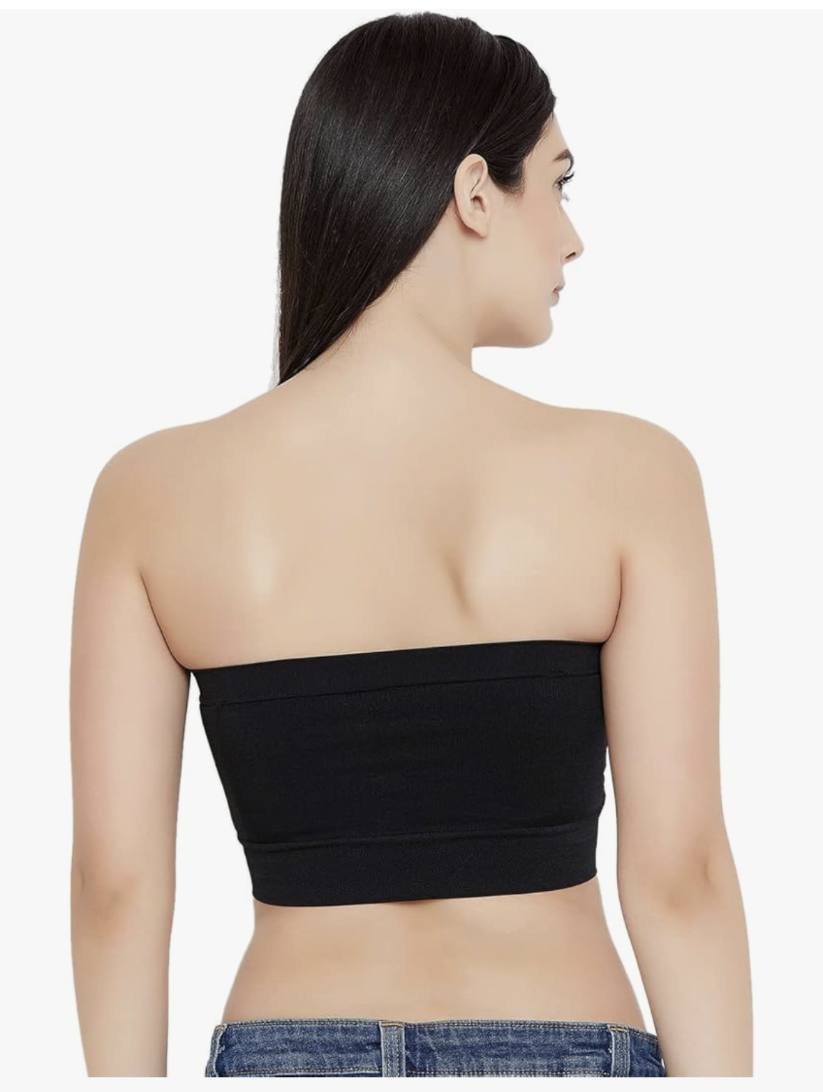 Premium High-Grip Seamless Tube Bra for Teenagers & Women