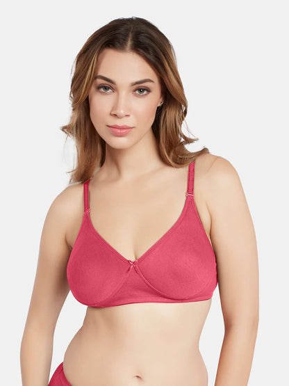 CATWALK  Non Padded Wirefree Cotton Polyester Moderate Coverage Minimizer Bra with Detachable Straps – CATWALK