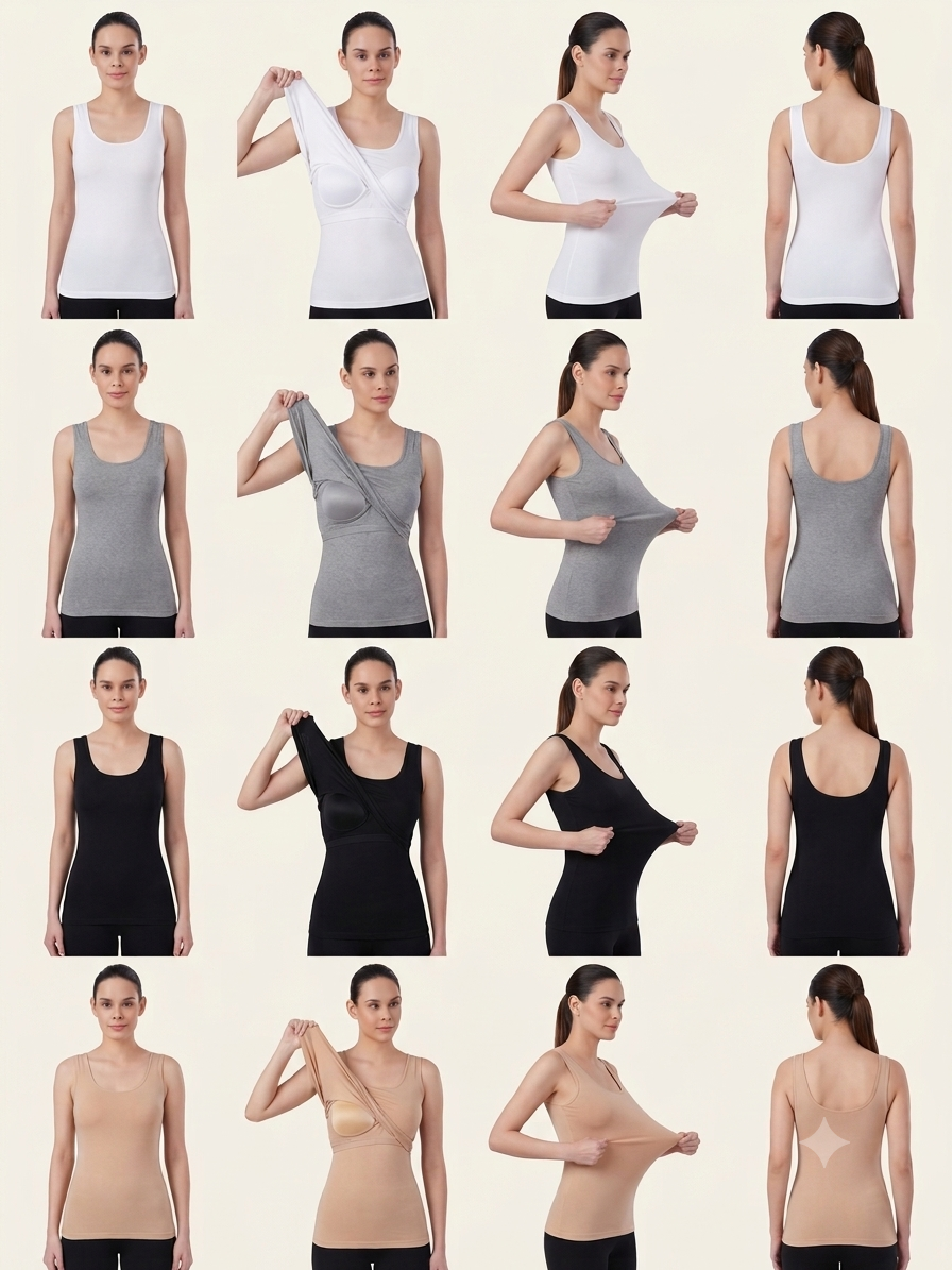 Modal Stretchy Padded Slip