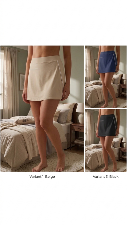 Women’s Stretchable Gym Skirt | Premium Activewear