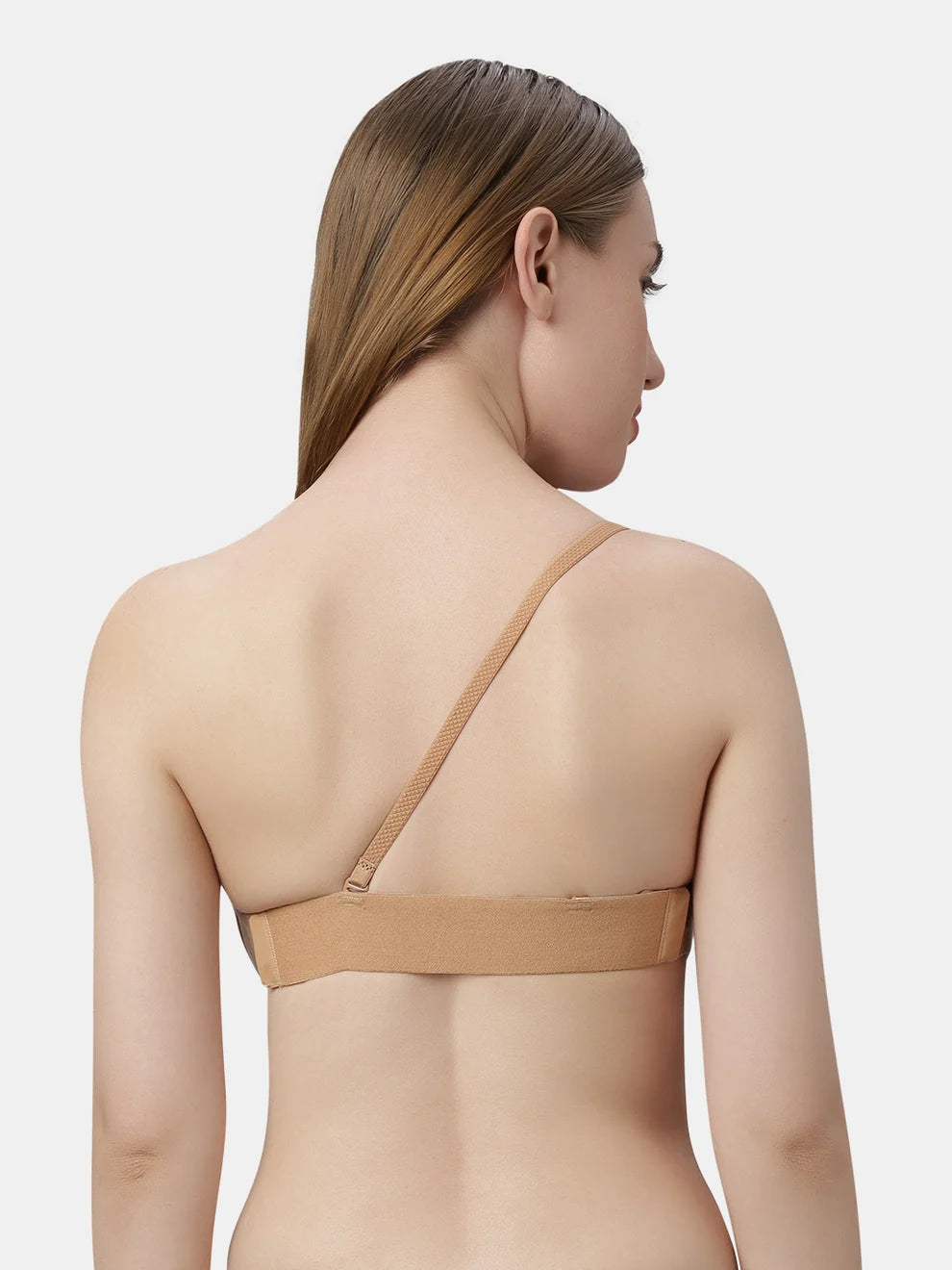 Heavily Padded Wired Cotton-Spandex Medium Coverage Multiway Fashion Bra with Detachable Transparent Straps – MAGICA