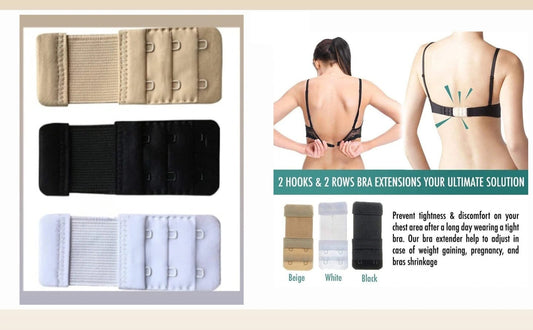 Bra Extender Strap (2 Hooks)