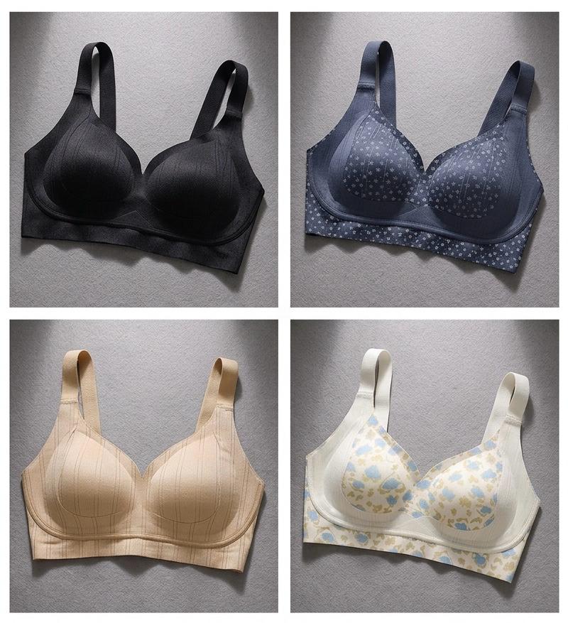 Full Coverage Seamless Bra  Heavy Bust Support Fit