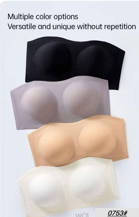 Plus Size Seamless Tube Bra for Heavy & Fuller Bust