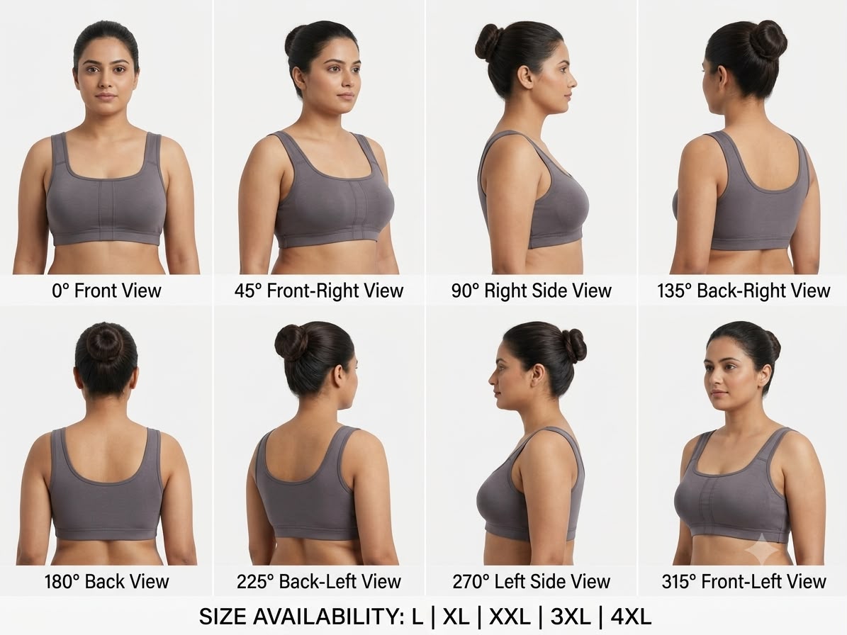 Women's Modal Stretch Yoga & Comfort Bra - view 3